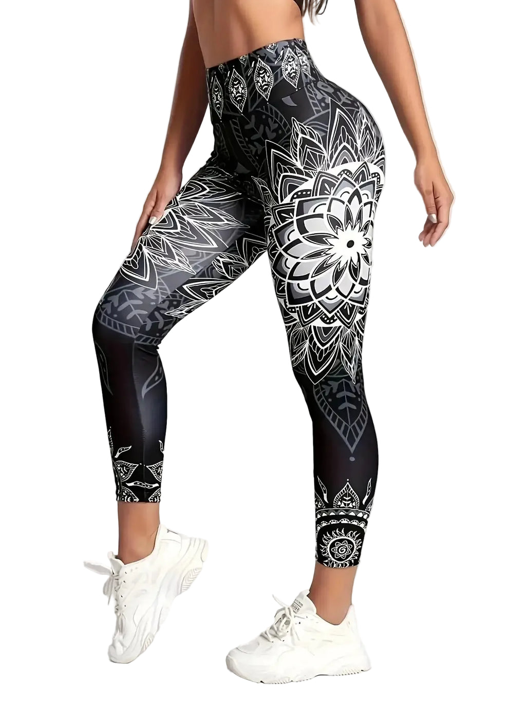 Women's Aztec High Waist Yoga Leggings