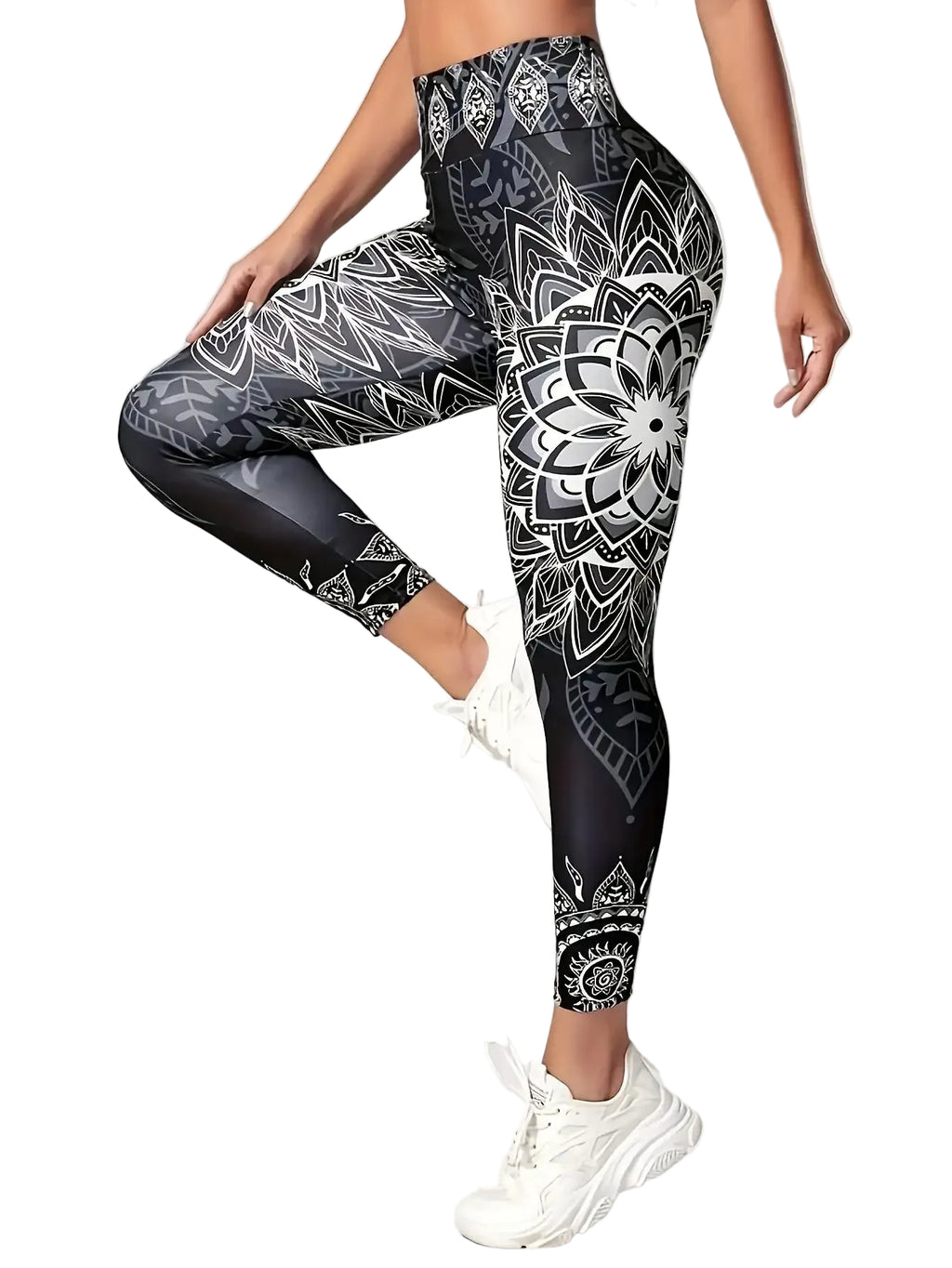 Women's Aztec High Waist Yoga Leggings