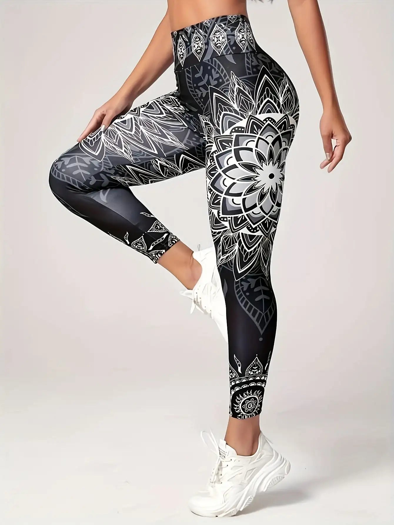 Women's Aztec High Waist Yoga Leggings