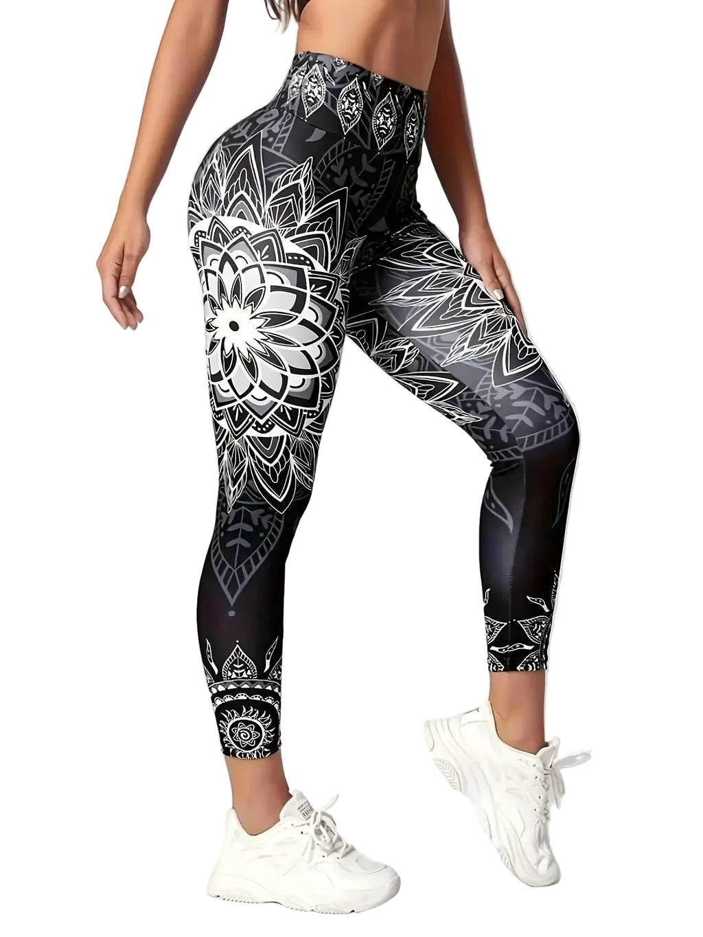 Women's Aztec High Waist Yoga Leggings