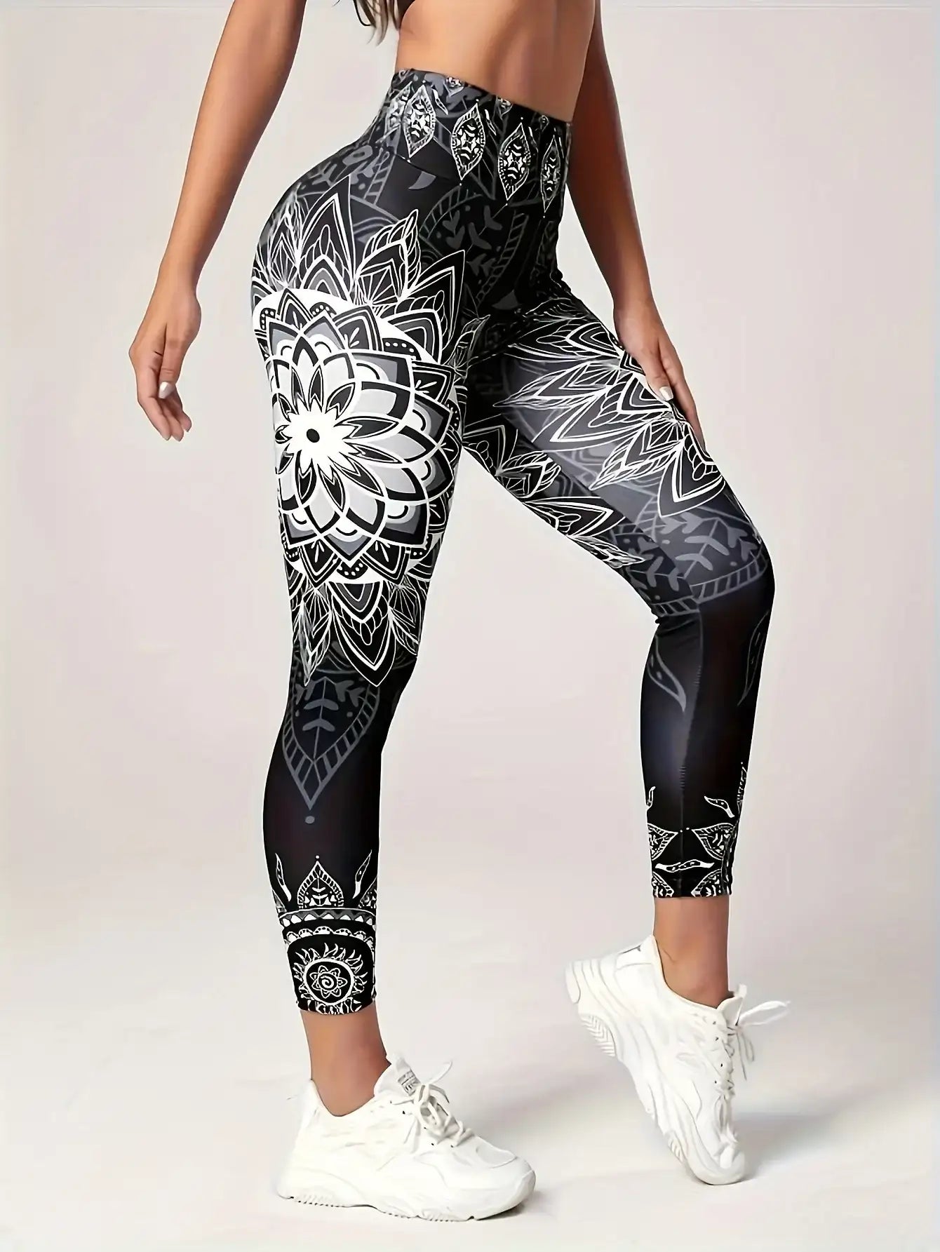 Women's Aztec High Waist Yoga Leggings