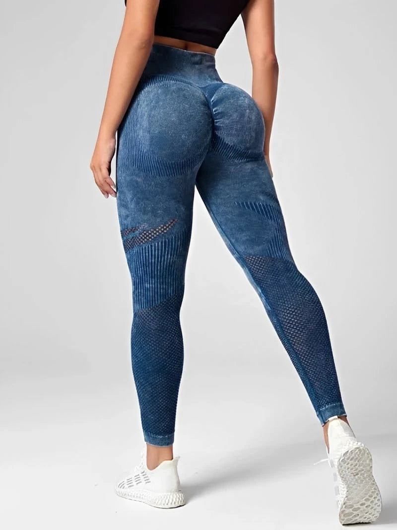 Women's High Waist Seamless Yoga Leggings