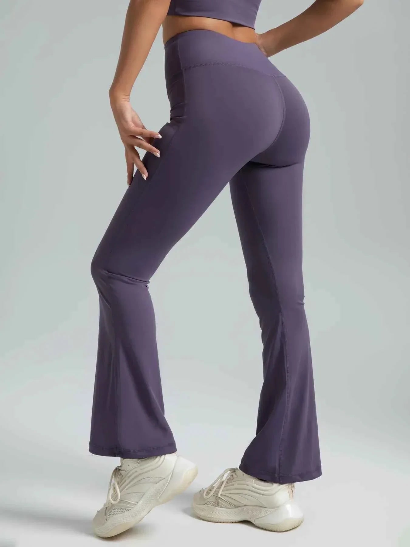 Women's High Waist Flared Yoga Leggings