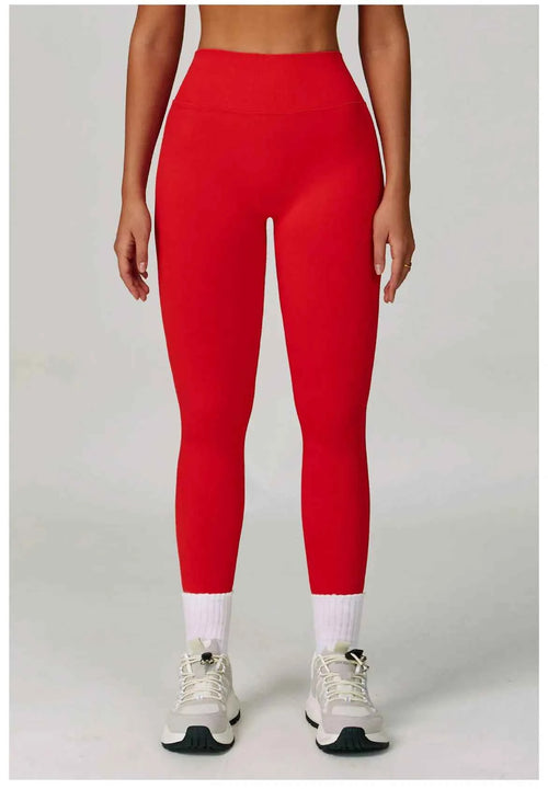 Women's V-Back Scrunch High Waist Yoga Leggings