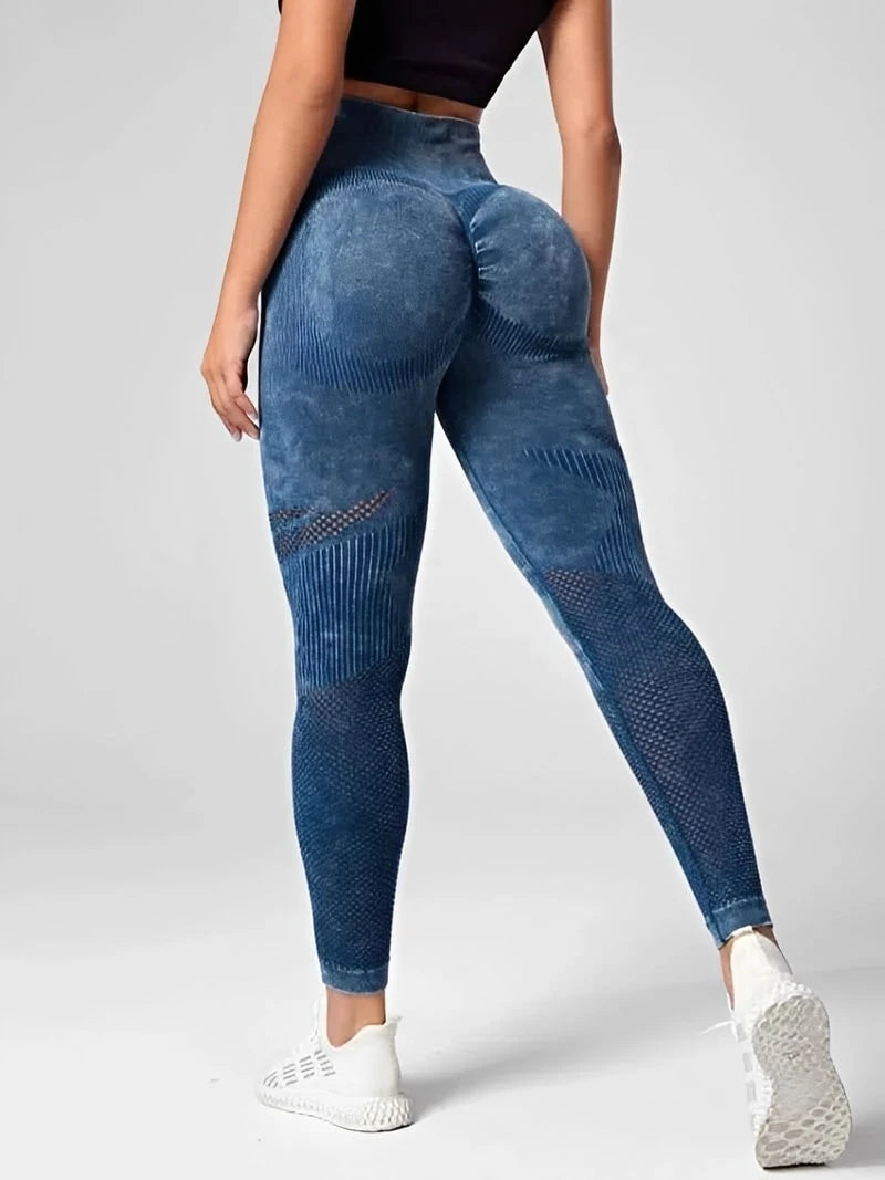 Women's High Waist Seamless Yoga Leggings