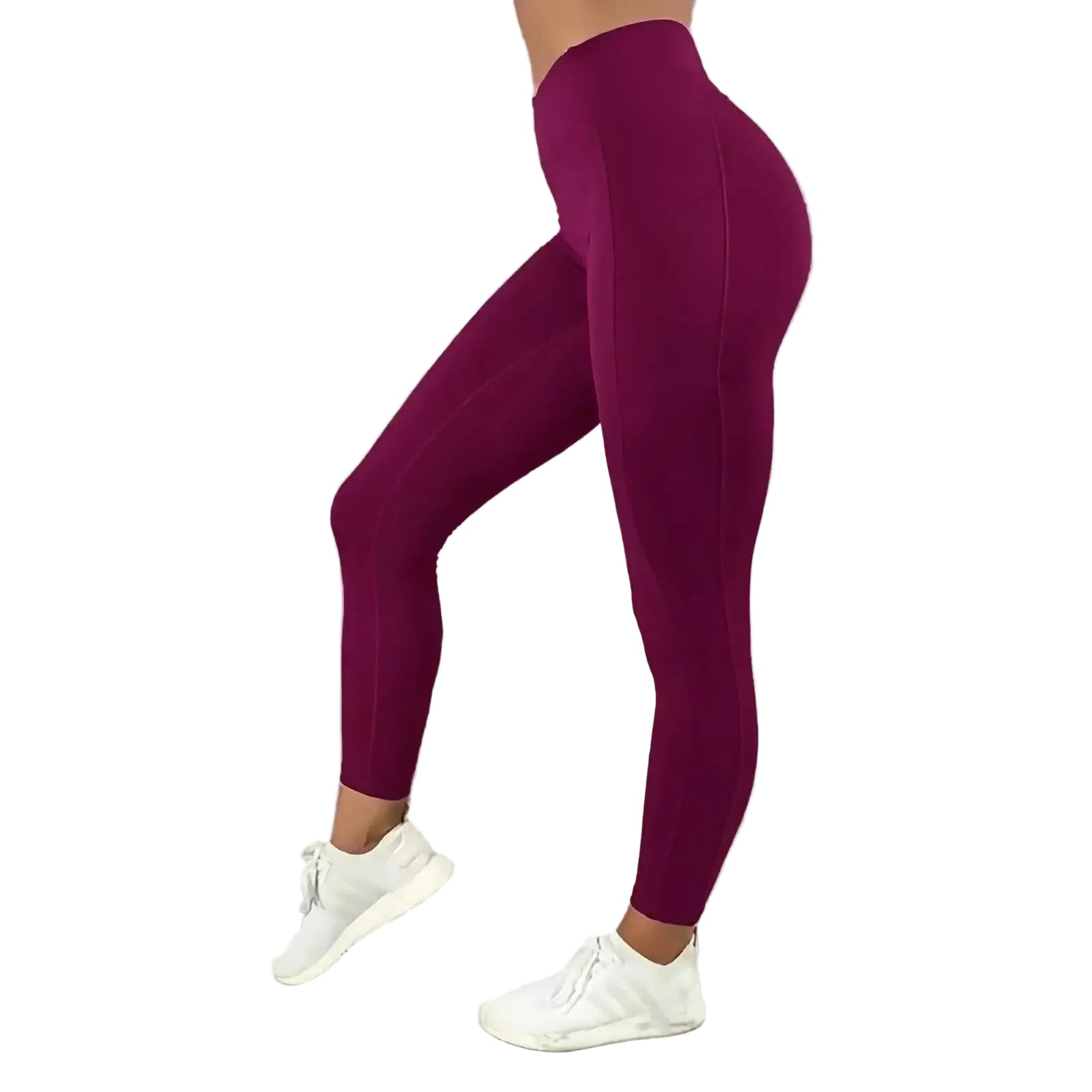 Women's High Waist Fitness Leggings with Side Pockets - Stride Leggings