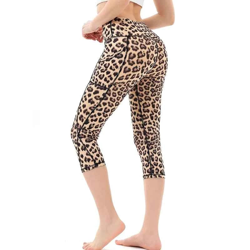 Women's High Waist Yoga Capris