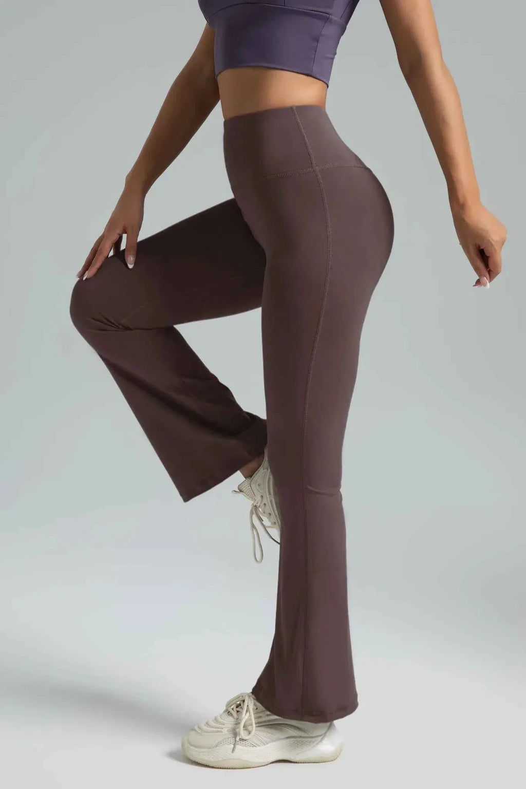 Women's High Waist Flared Yoga Leggings