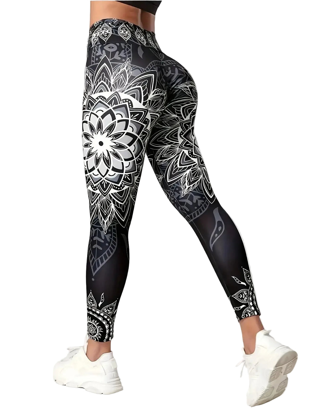 Women's Aztec High Waist Yoga Leggings