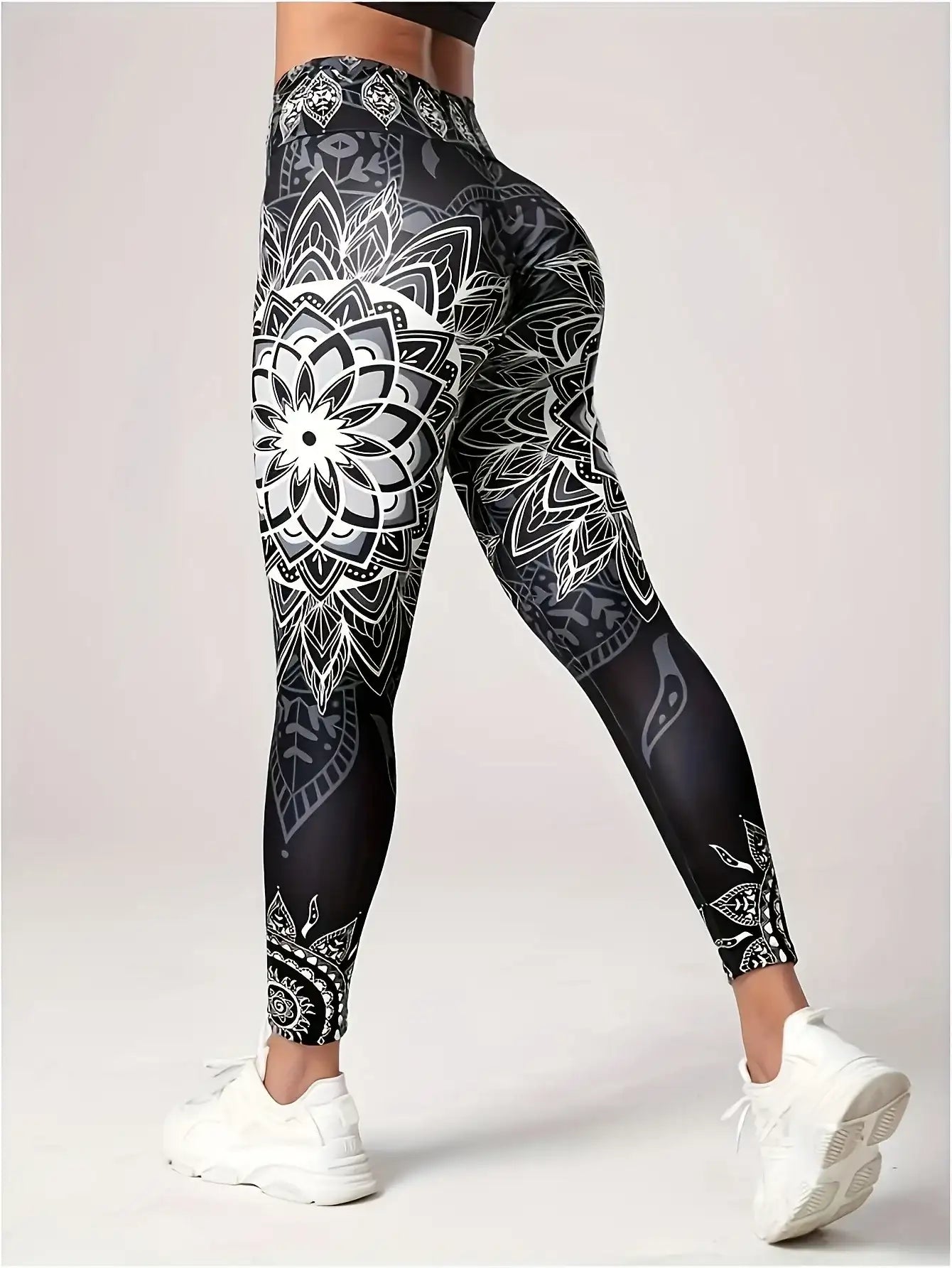 Women's Aztec High Waist Yoga Leggings