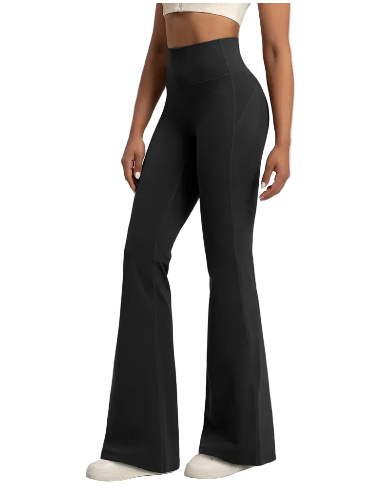 Women's High Waisted Waist Flared Yoga Leggings